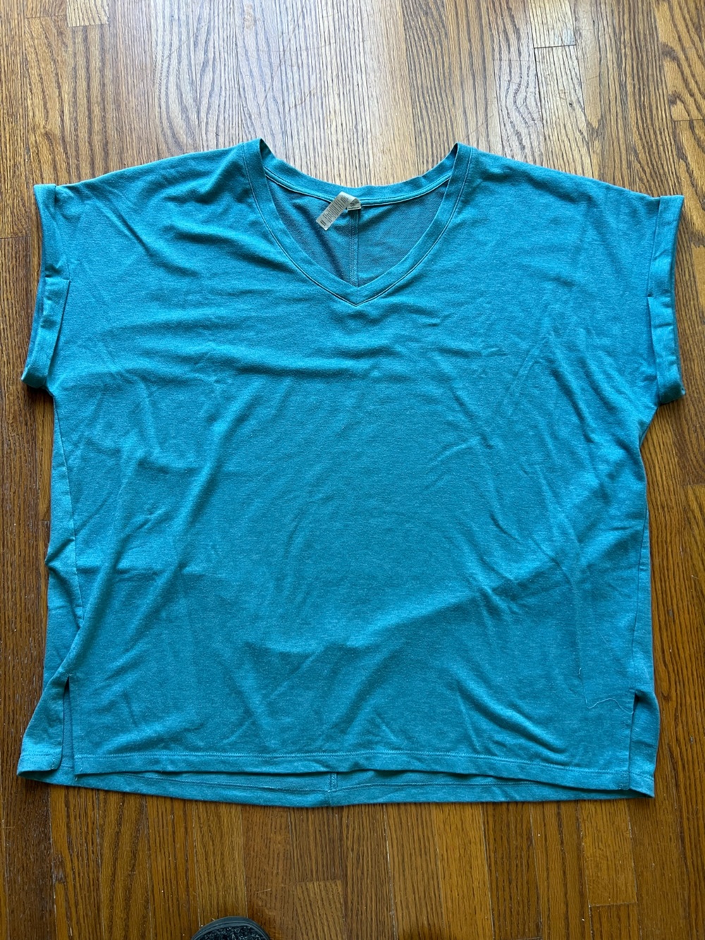 RBX Women’s Teal Blue Short Sleeve Tunic Top size 3XL